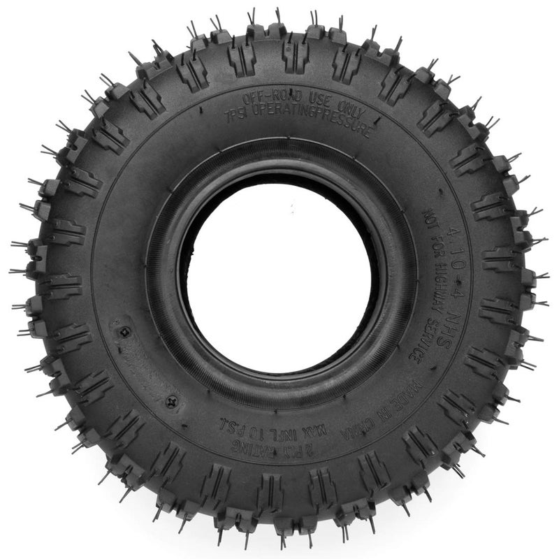 FVRITO 2 Pack of 4.10-4 410-4 4.10/3.50-4 Tire with Inner Tube for Lawn Mowers Garden Rototiller Snow Blower Mowers Hand Truck Wheelbarrow Go Cart Kid ATV - Image 4